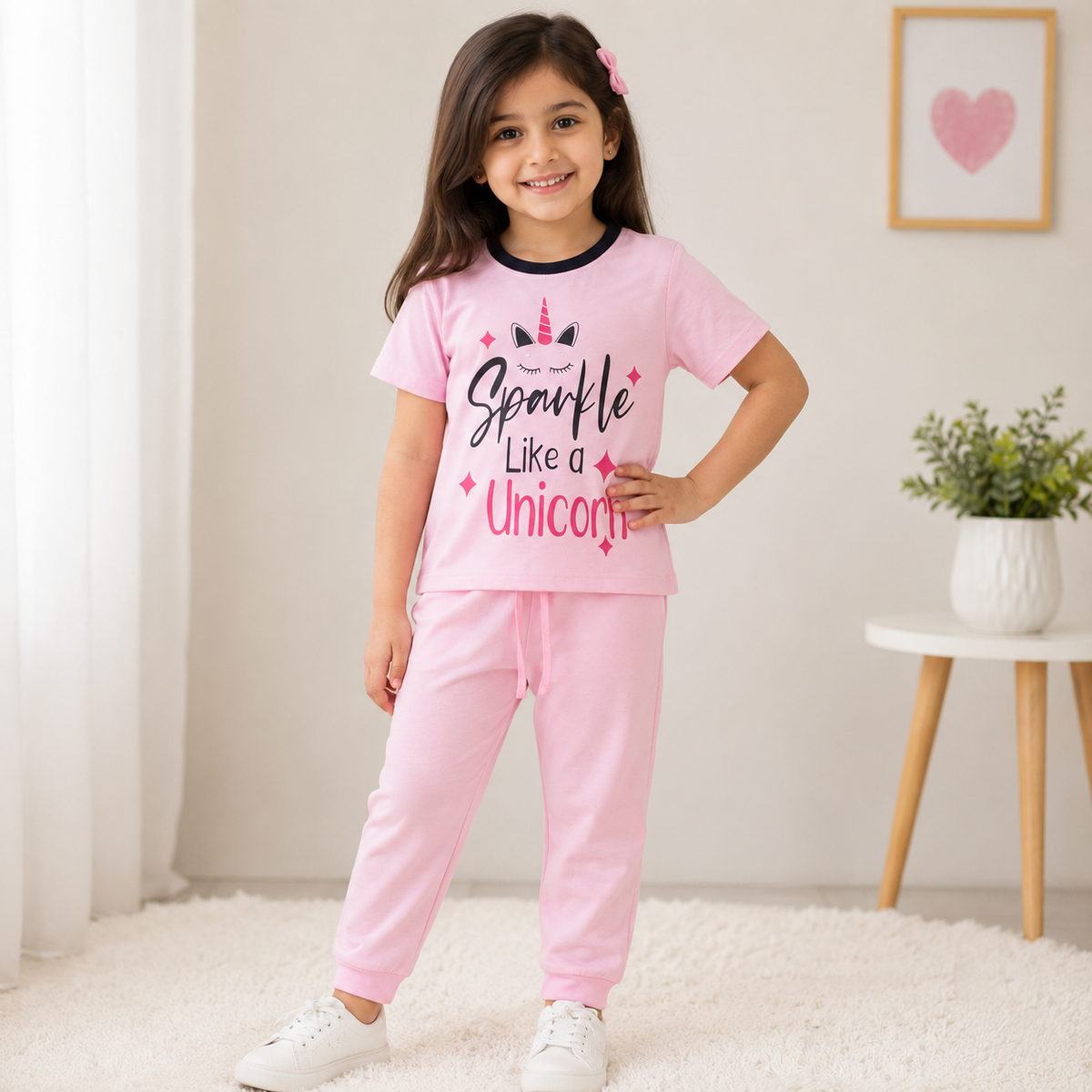 Sparkle like a unicorn 2pcs set