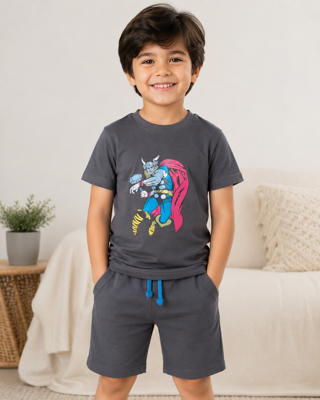 Kids 2PCS set T-shirt+ Short