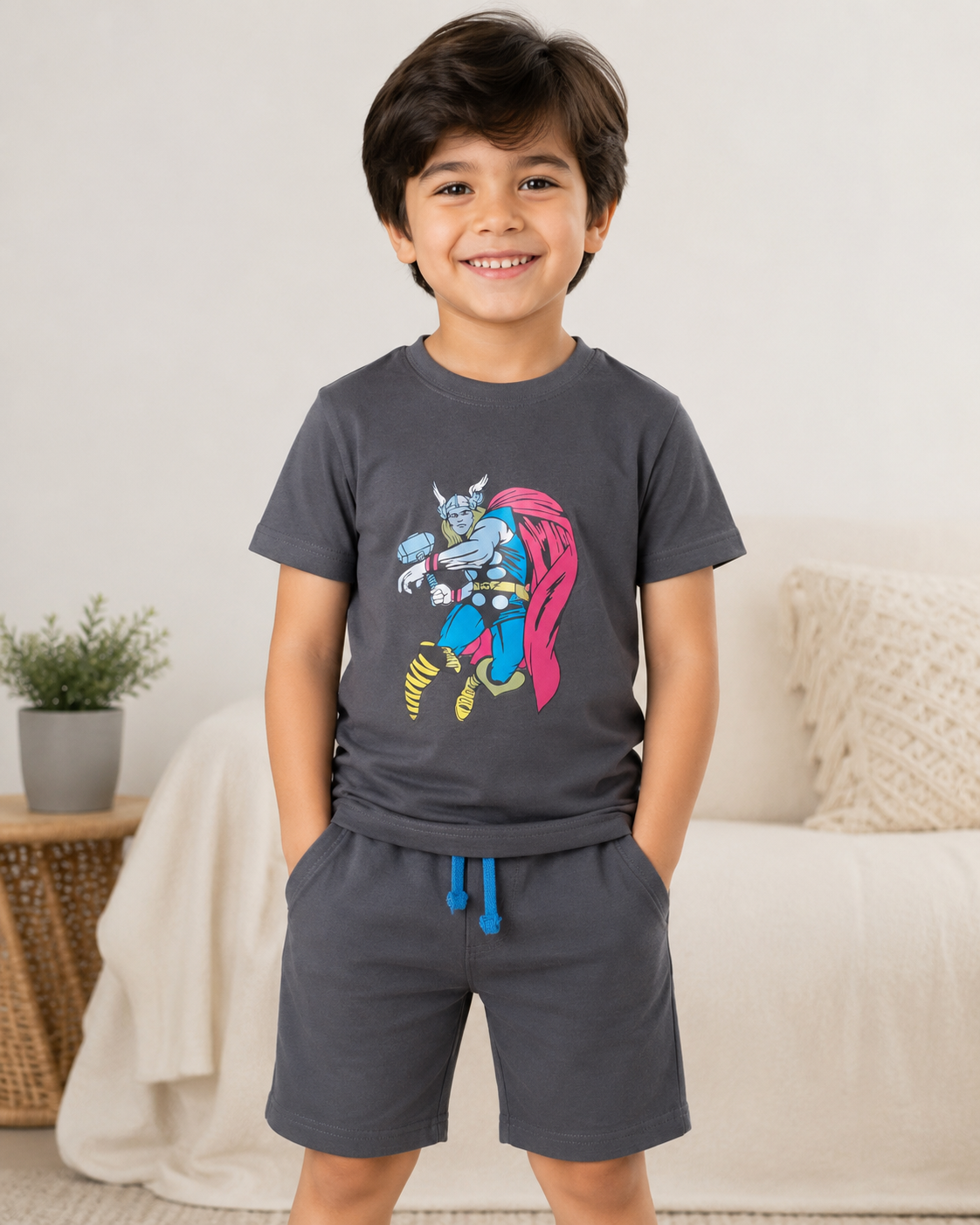 Kids 2PCS set T-shirt+ Short